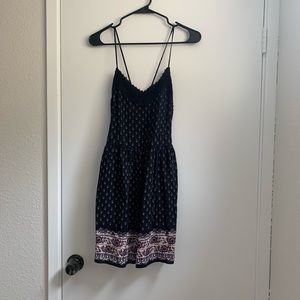 strappy floral summer dress